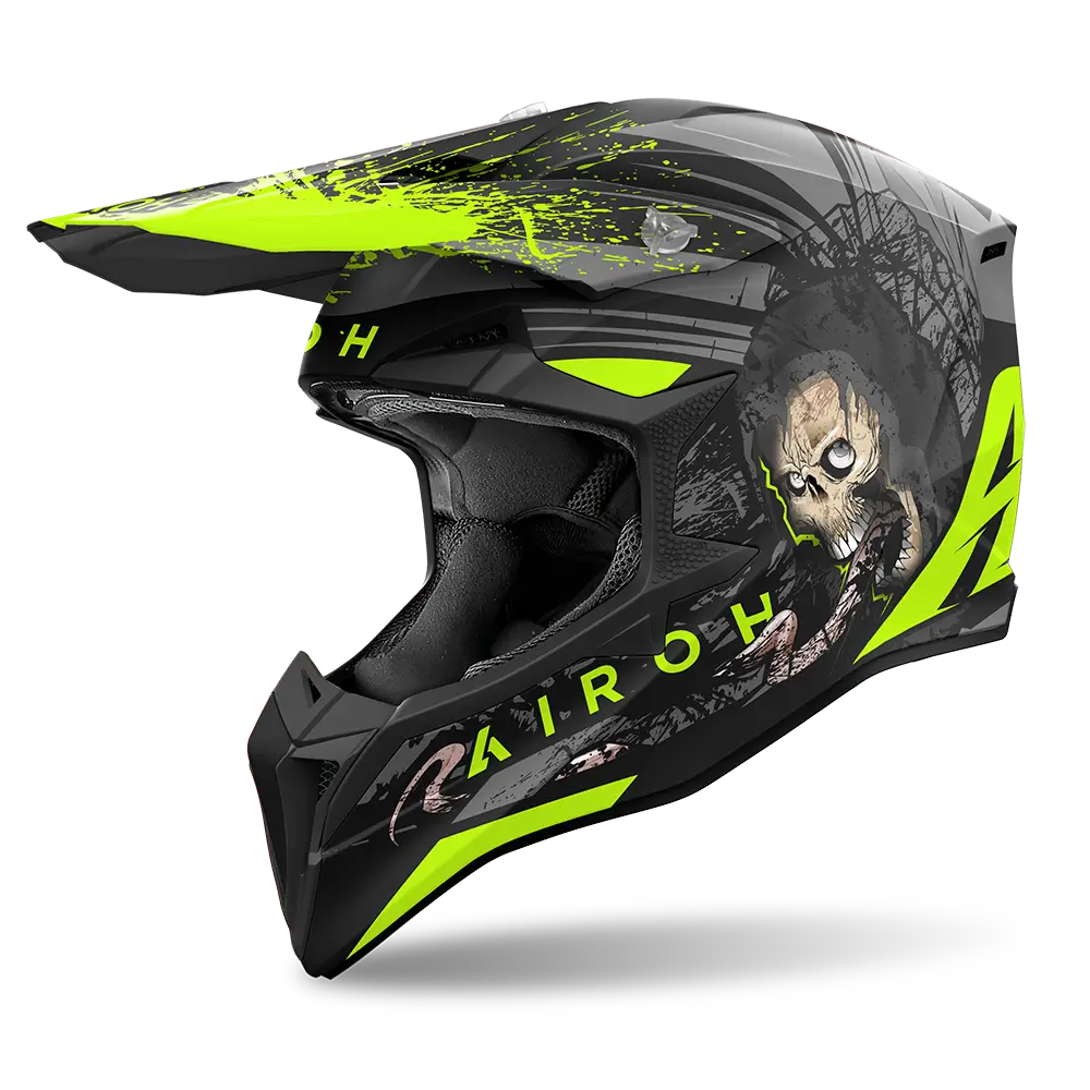 AIROH WRAAAP DARKNESS MATT