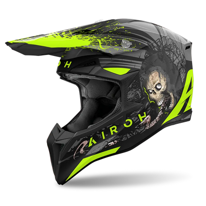 AIROH WRAAAP DARKNESS MATT