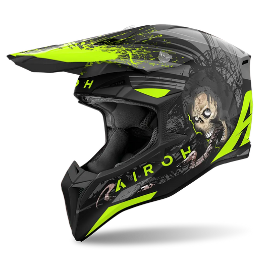 AIROH WRAAAP DARKNESS MATT