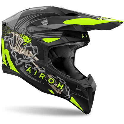 AIROH WRAAAP DARKNESS MATT