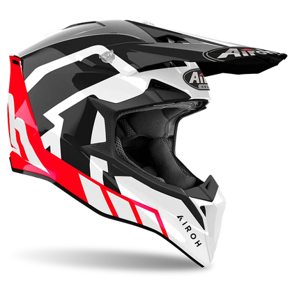 AIROH WRAAAP RELOADED RED GLOSS