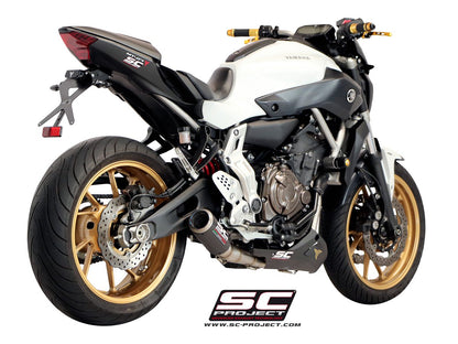 YAMAHA MT-07 (2013 - 2016) Full Exhaust System 2-1, with CR-T Muffler