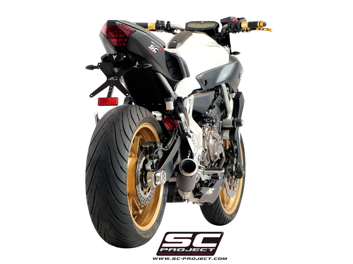YAMAHA MT-07 (2013 - 2016) Full Exhaust System 2-1, with CR-T Muffler
