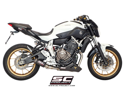 YAMAHA MT-07 (2013 - 2016) Full Exhaust System 2-1, with CR-T Muffler