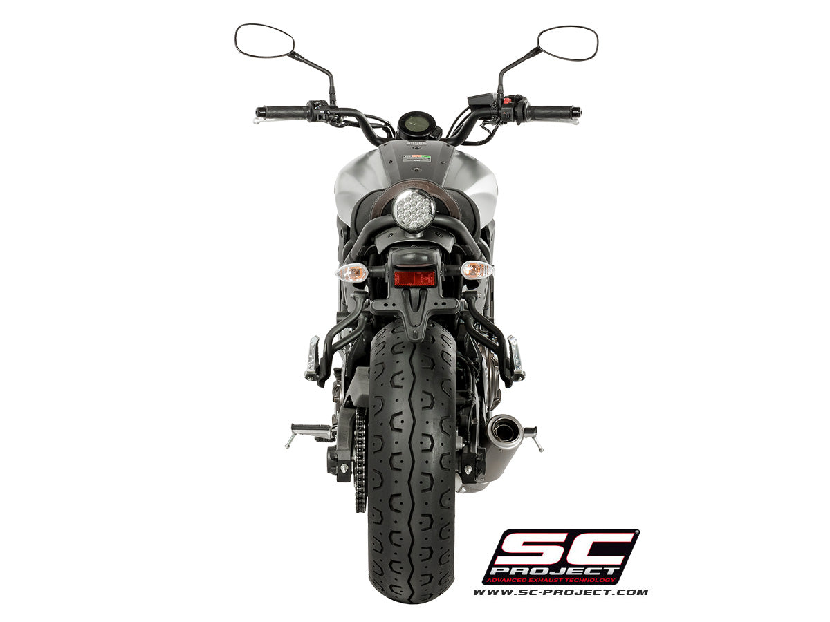 YAMAHA MT-07 (2017 - 2020) Full Exhaust System 2-1, with CR-T Muffler, Titanium