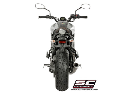 YAMAHA MT-07 (2017 - 2020) Full Exhaust System 2-1, with CR-T Muffler, Titanium