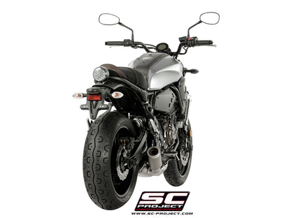 YAMAHA MT-07 (2017 - 2020) Full Exhaust System 2-1, with CR-T Muffler, Titanium