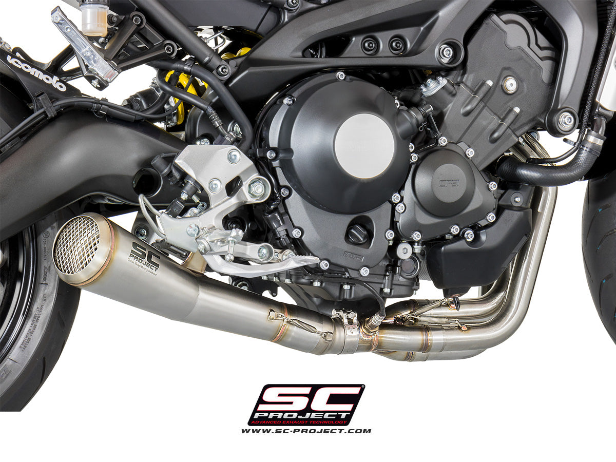 YAMAHA MT-09 (2014 - 2016) Full exhaust system 3-1, with Conical 70s Muffler