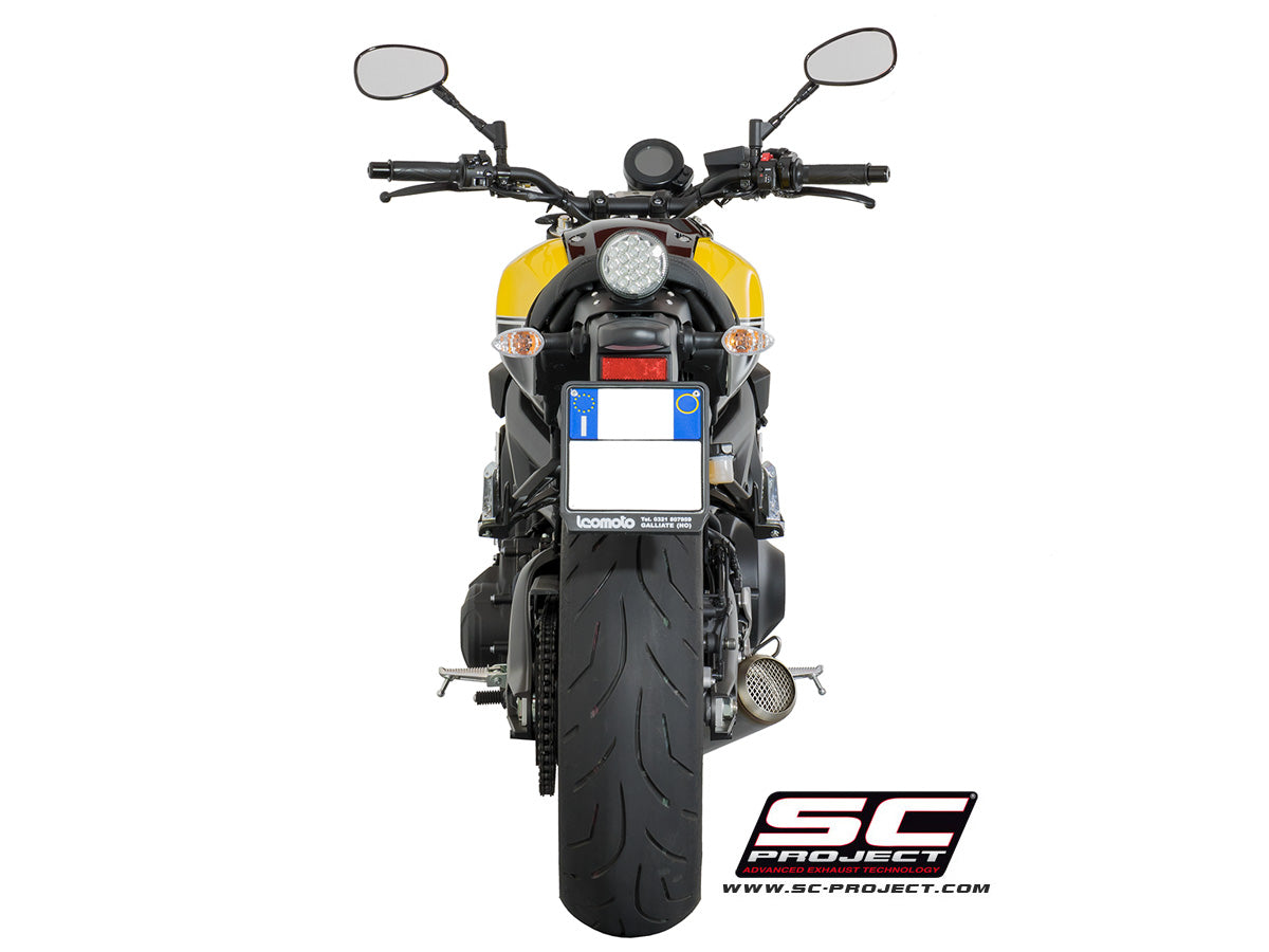 YAMAHA MT-09 (2014 - 2016) Full exhaust system 3-1, with Conical 70s Muffler