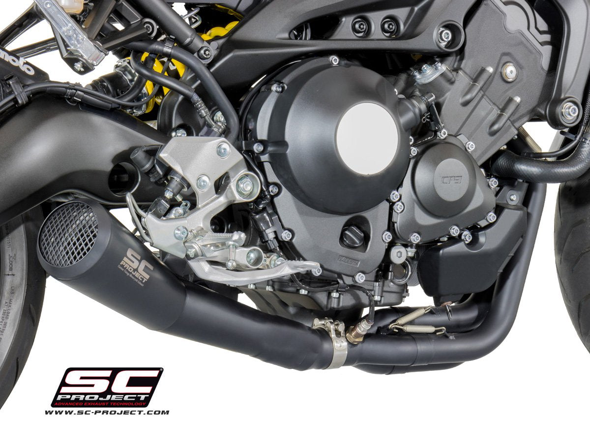 YAMAHA MT-09 (2014 - 2016) Full exhaust system 3-1, with Conical 70s Muffler