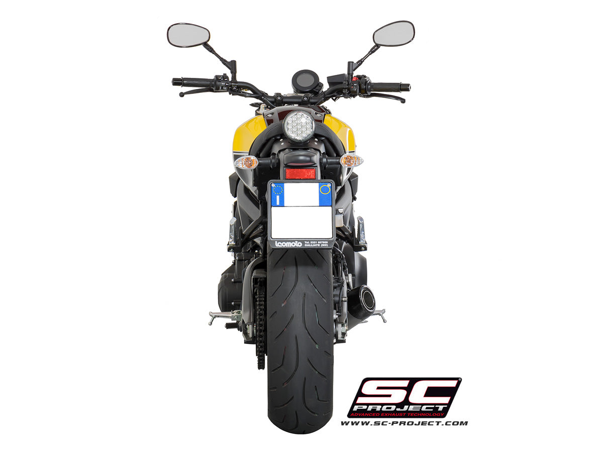 YAMAHA MT-09 (2014 - 2016) Full exhaust system 3-1, with Conical Muffler