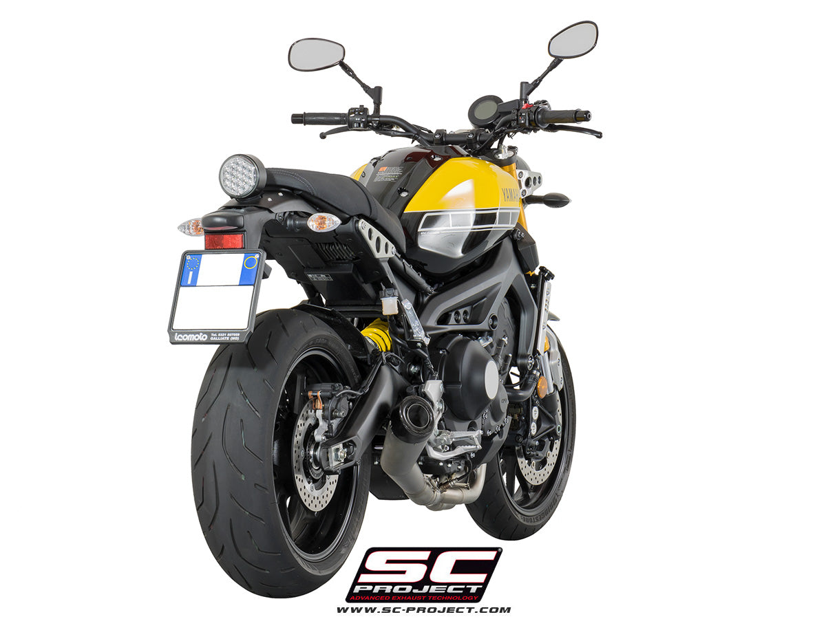 YAMAHA MT-09 (2014 - 2016) Full exhaust system 3-1, with Conical Muffler