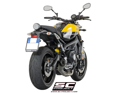 YAMAHA MT-09 (2014 - 2016) Full exhaust system 3-1, with Conical Muffler