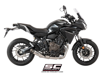 YAMAHA TRACER 700 (2016 - 2020) Full Exhaust System 2-1, stainless Steel, with S1 Muffler