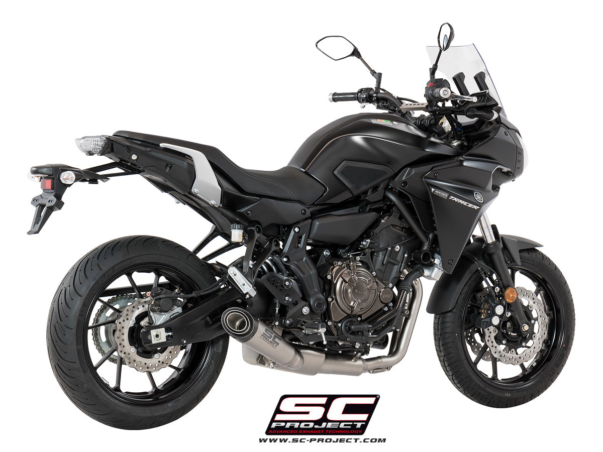 YAMAHA TRACER 700 (2016 - 2020) Full Exhaust System 2-1, stainless Steel, with S1 Muffler