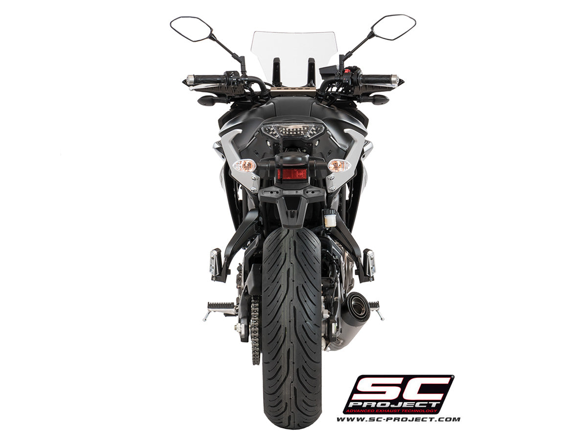 YAMAHA TRACER 700 (2016 - 2020) Full Exhaust System 2-1, stainless Steel, with S1 Muffler
