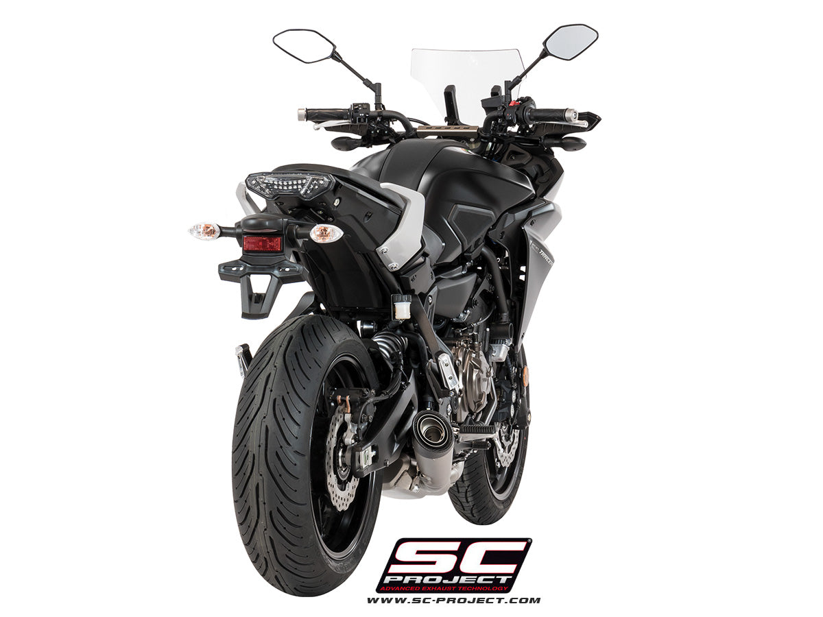YAMAHA TRACER 700 (2016 - 2020) Full Exhaust System 2-1, stainless Steel, with S1 Muffler