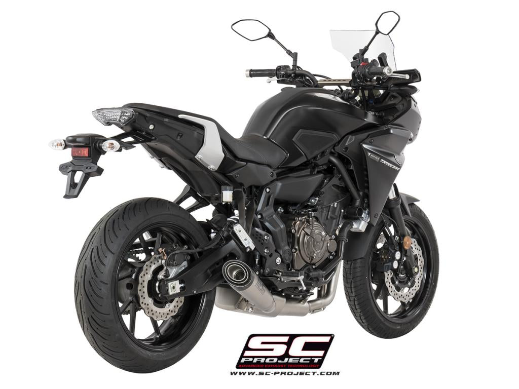 YAMAHA TRACER 700 (2016 - 2020) Full Exhaust System 2-1, stainless Steel, with S1 Muffler