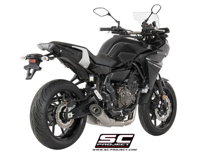 YAMAHA TRACER 700 (2016 - 2020) Full Exhaust System 2-1, stainless Steel, with S1 Muffler