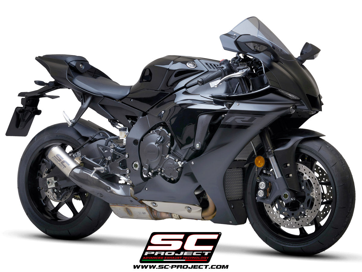 YAMAHA YZF R1 (2017 - 2019) - R1M CR-T Muffler, with Titanium mesh on exit muffler