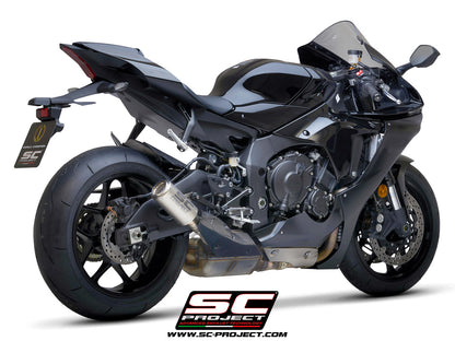 YAMAHA YZF R1 (2017 - 2019) - R1M CR-T Muffler, with Titanium mesh on exit muffler