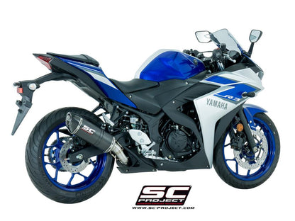 YAMAHA YZF R3 (2015 - 2017) Oval Muffler