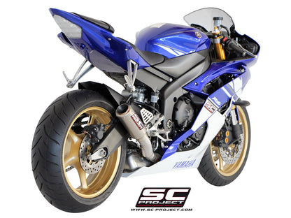 YAMAHA YZF R6 (2006 - 2016) CR-T Muffler, high position