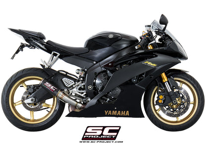 YAMAHA YZF R6 (2006 - 2016) CR-T Muffler, high position