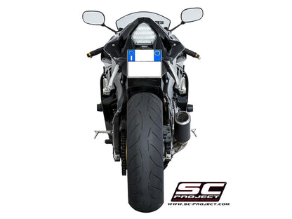 YAMAHA YZF R6 (2006 - 2016) CR-T Muffler, high position