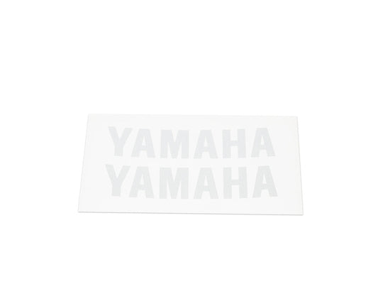Rear Rim Sticker 'YAMAHA' - Silver
