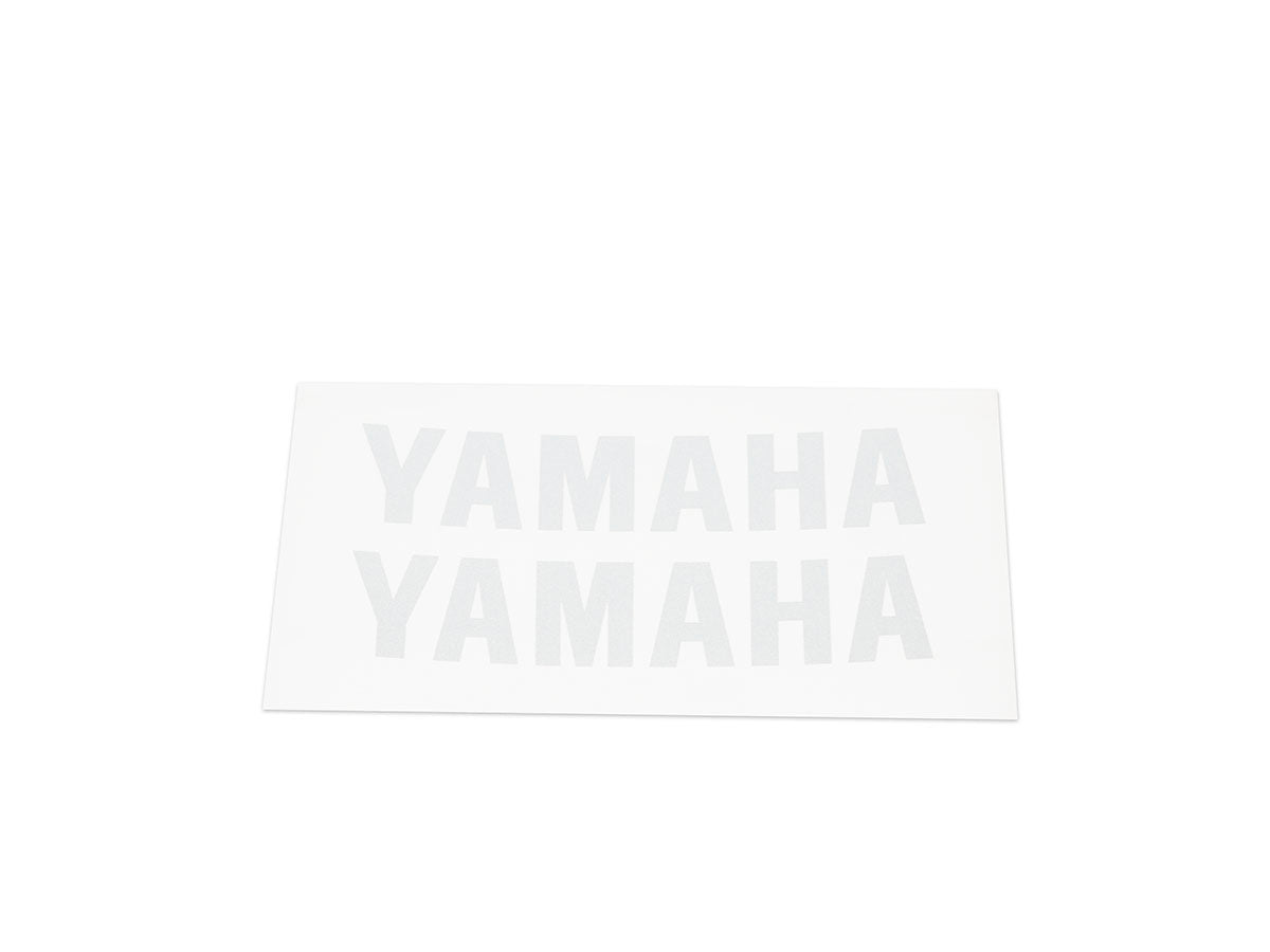 Front Rim Sticker 'YAMAHA' - Silver