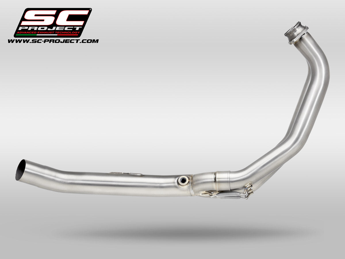 YAMAHA TENERE' 700 (2019 - 2020) Headers 2-1, compatible with SC1-R, Rally Raid, X-Plorer II and stock Muffler (Muffler not included)