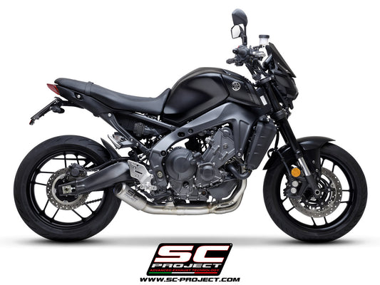 YAMAHA MT-09 (2021-2023) - FULL 3-1 EXHAUST SYSTEM WITH CR-T MUFFLER