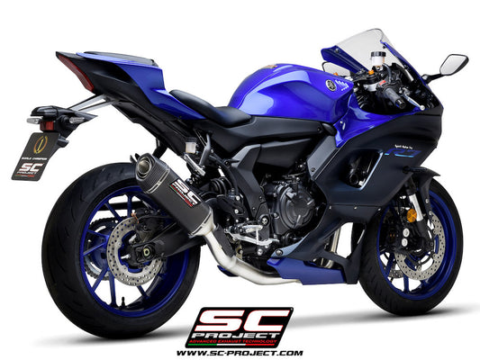 YAMAHA YZF R7 (2021-) FULL 2-1 EXHAUST SYSTEM WITH SC1-S MUFFLER