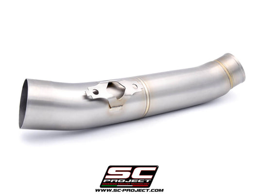 YAMAHA TMAX 560 (2022-2024) De-cat link pipe compatible with SC-Project headers