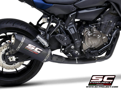 YAMAHA TRACER 700  - TRACER 7 - GT (20-23) - FULL 2-1 STAINLESS STEEL EXHAUST SYSTEM