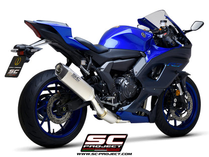 YAMAHA YZF R7 (2021-2025) Full 2-1 stainless steel exhaust system, with SC1-S muffler - EURO 5