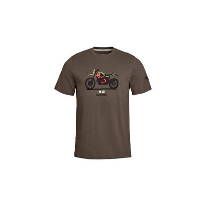R 12 G/S T-shirt, Brown, M (76615B67545) - 1