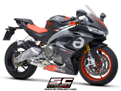 APRILIA RS 660 (2020 - 2024) Full exhaust system 2-1, titanium, with S1 muffler