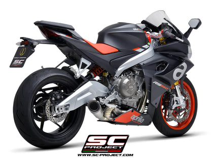 APRILIA RS 660 (2020 - 2024) Full exhaust system 2-1, titanium, with S1 muffler