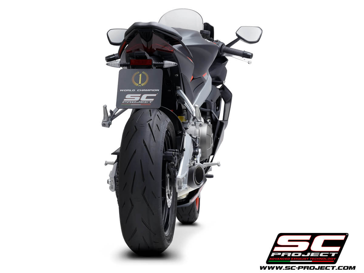APRILIA RS 660 (2020 - 2024) Full exhaust system 2-1, titanium, with S1 muffler