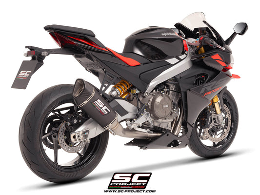 APRILIA RS 660 (2025-2026) 2-1 "Trofeo" full exhaust system titanium, with SC1-R carbon exhaust