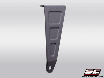 APRILIA RS 660 (2025-2026) Carbon fibre bracket, compatible with 2-1 titanium full systems (check compatibility in the description)