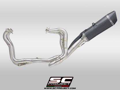 APRILIA RSV4 (2021 - 2024) - FACTORY Full exhaust system 4-2-1, titanium, with SC1-R Muffler (250 mm)