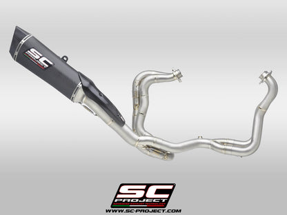 APRILIA RSV4 (2021 - 2024) - FACTORY Full exhaust system 4-2-1, titanium, with SC1-R Muffler (250 mm)