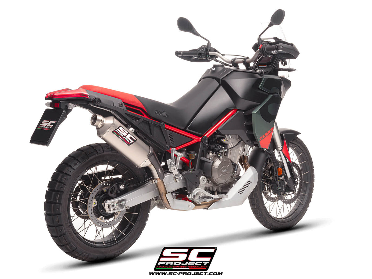 APRILIA TUAREG 660 (2025-2026) Rally Raid titanium exhaust