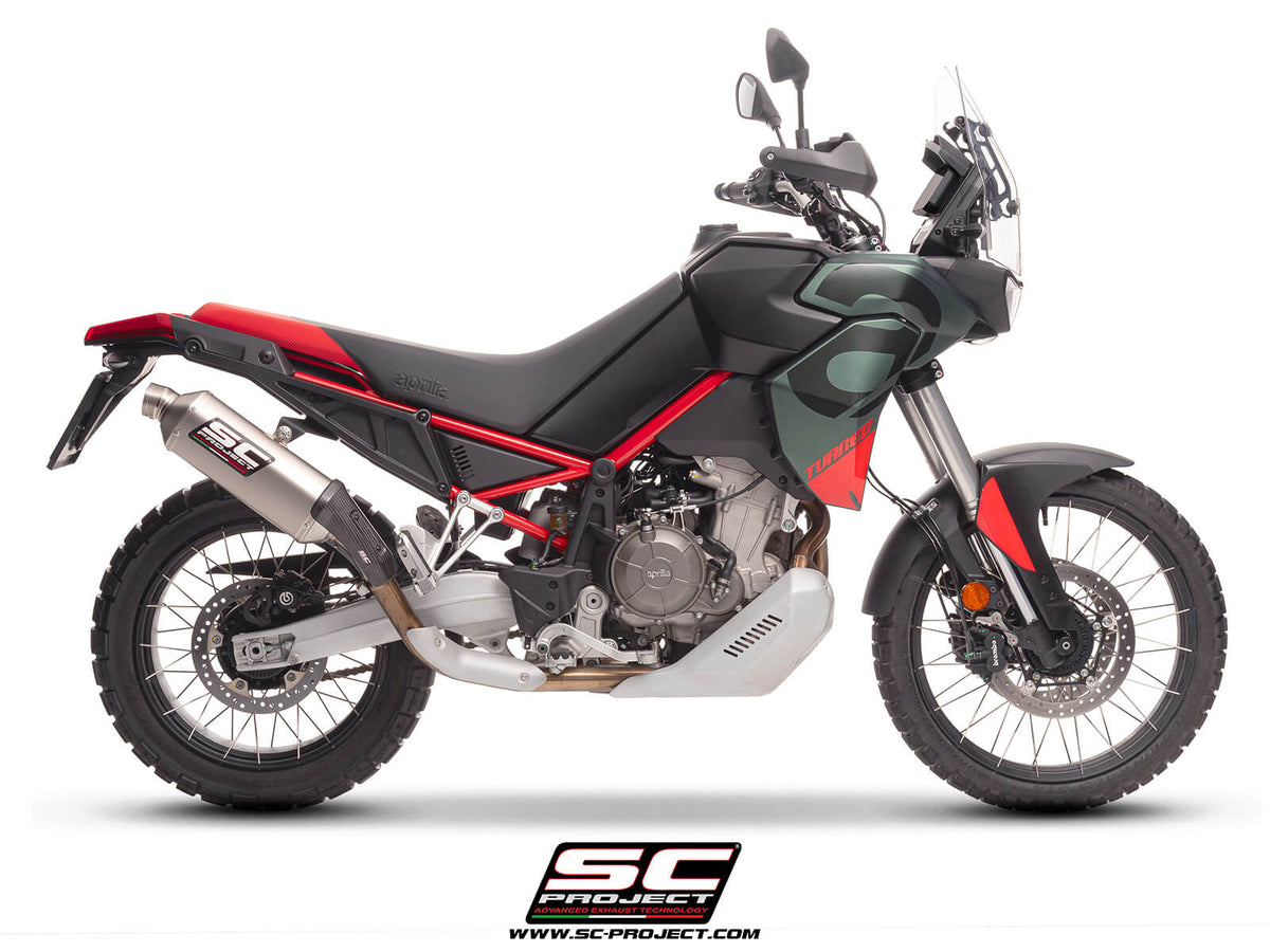 APRILIA TUAREG 660 (2025-2026) Rally Raid titanium exhaust