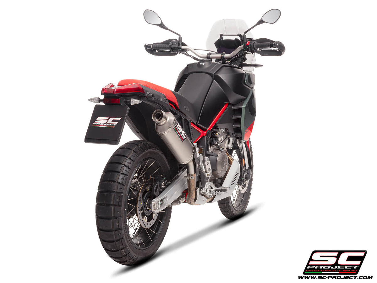 APRILIA TUAREG 660 (2025-2026) Rally Raid titanium exhaust