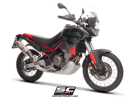APRILIA TUAREG 660 (2025-2026) Rally Raid titanium exhaust