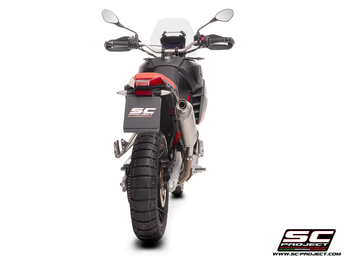 APRILIA TUAREG 660 (2025-2026) Rally Raid titanium exhaust